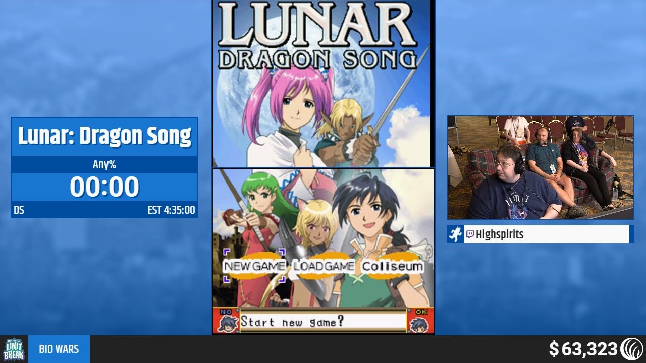 Lunar: Dragon Song by Highspirits (RPG Limit Break 2019 Part 34)