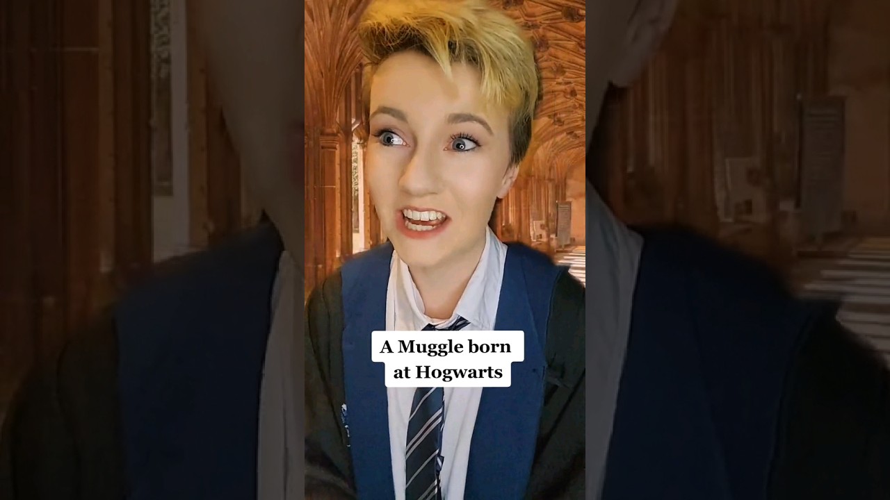 A Muggle-born at Hogwarts #comedy #harrypotter #hogwarts #shorts