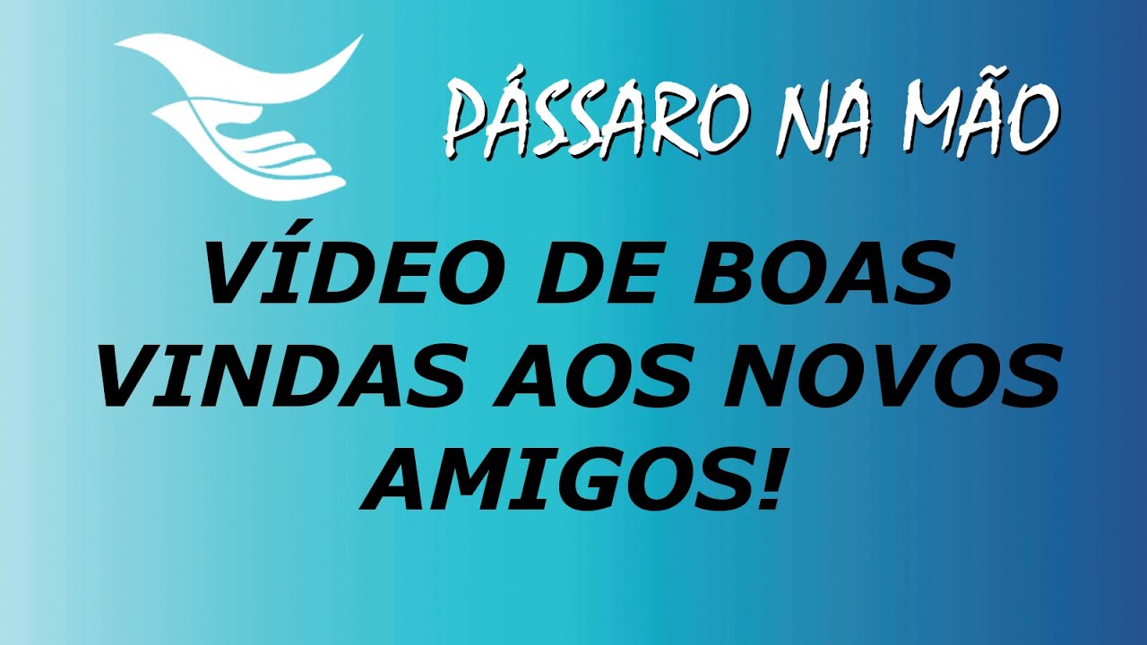 Bem vindo à comunidade Pássaro Na Mão!