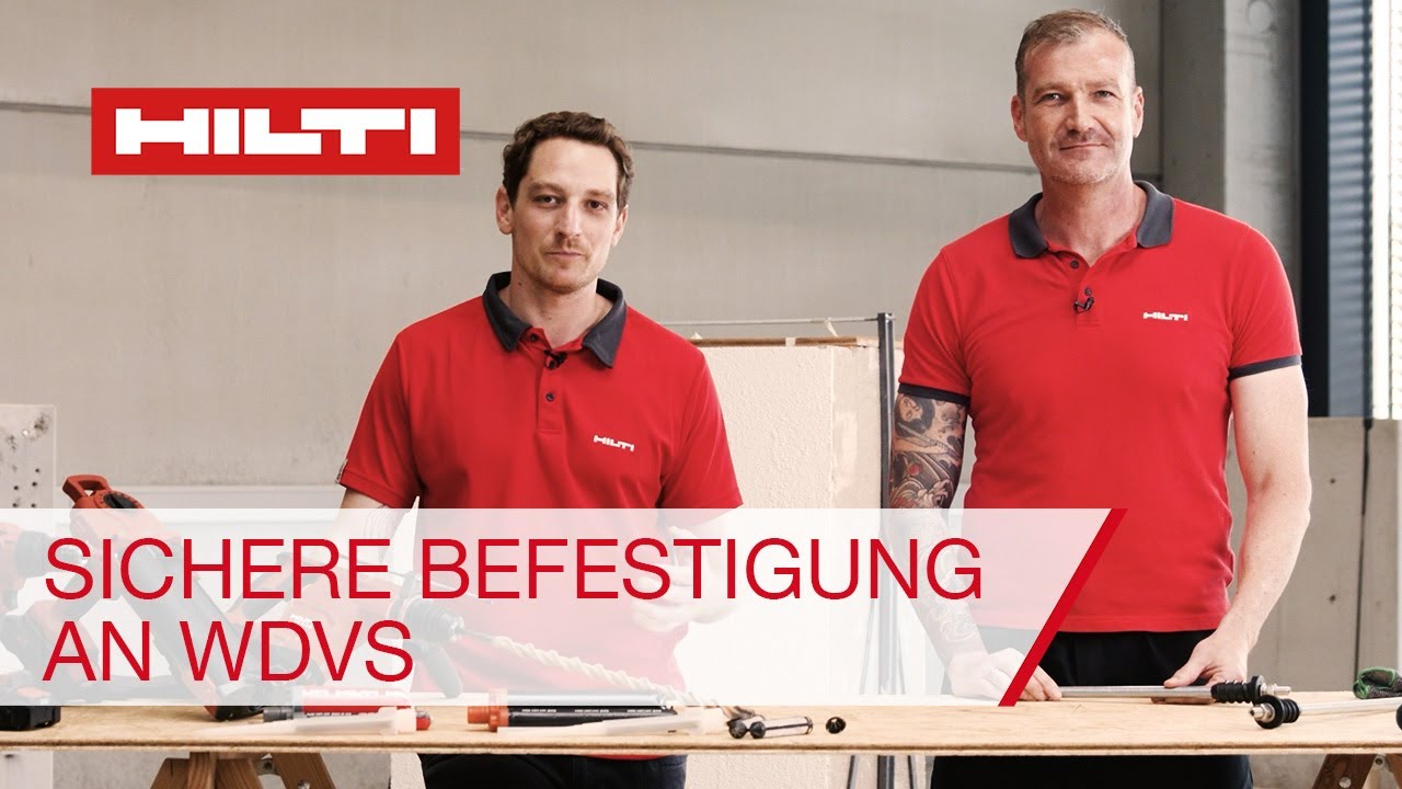 Abstandsmontagesystem: Sichere Befestigung an WDVS