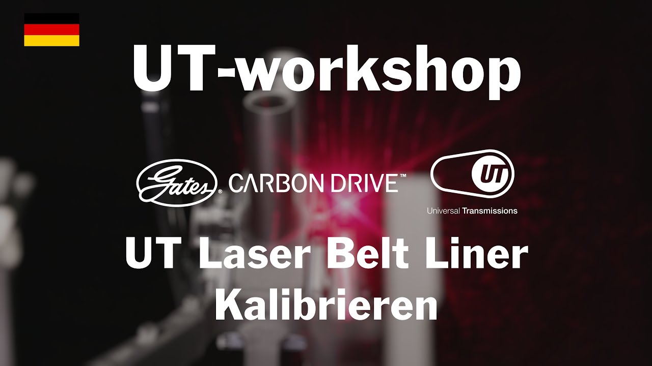 UT advanced  - Laser Belt Liner Kalibrieren (Deutsch)