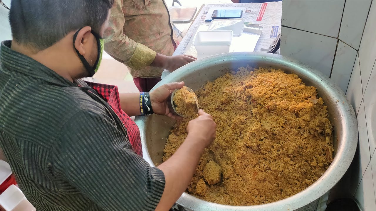 பசுவம் வெள்ளாட்டு பிரியாணி, Sandhukadai Briyani - Karthiks View.