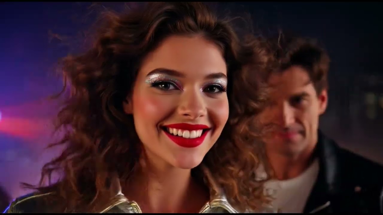 Neon Heartbeat (Official Music Video) - 80s Synthwave Retro Love Story - Most Romantic Song