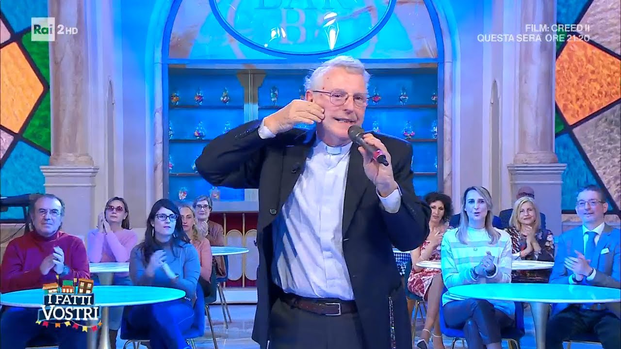 Il prete canterino  -  I Fatti Vostri  28/03/2024