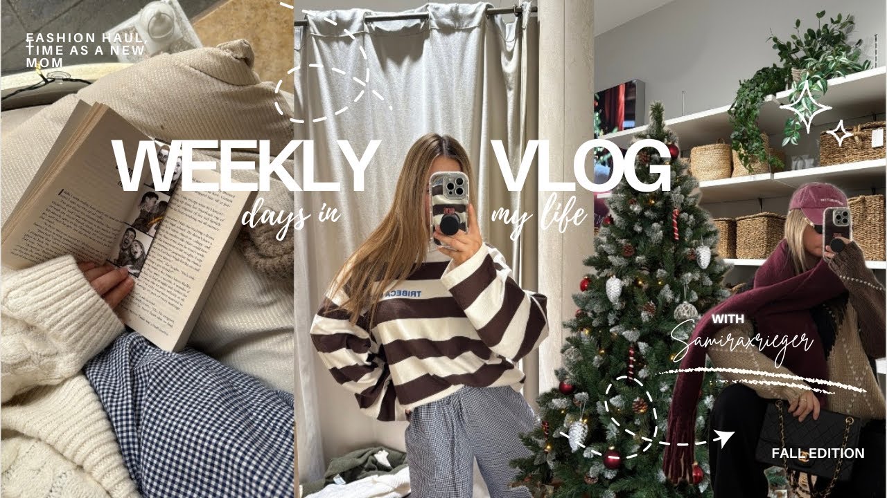 Christmas Shopping, Mom Date, Neues Hobby & Life Update || samiraxrieger