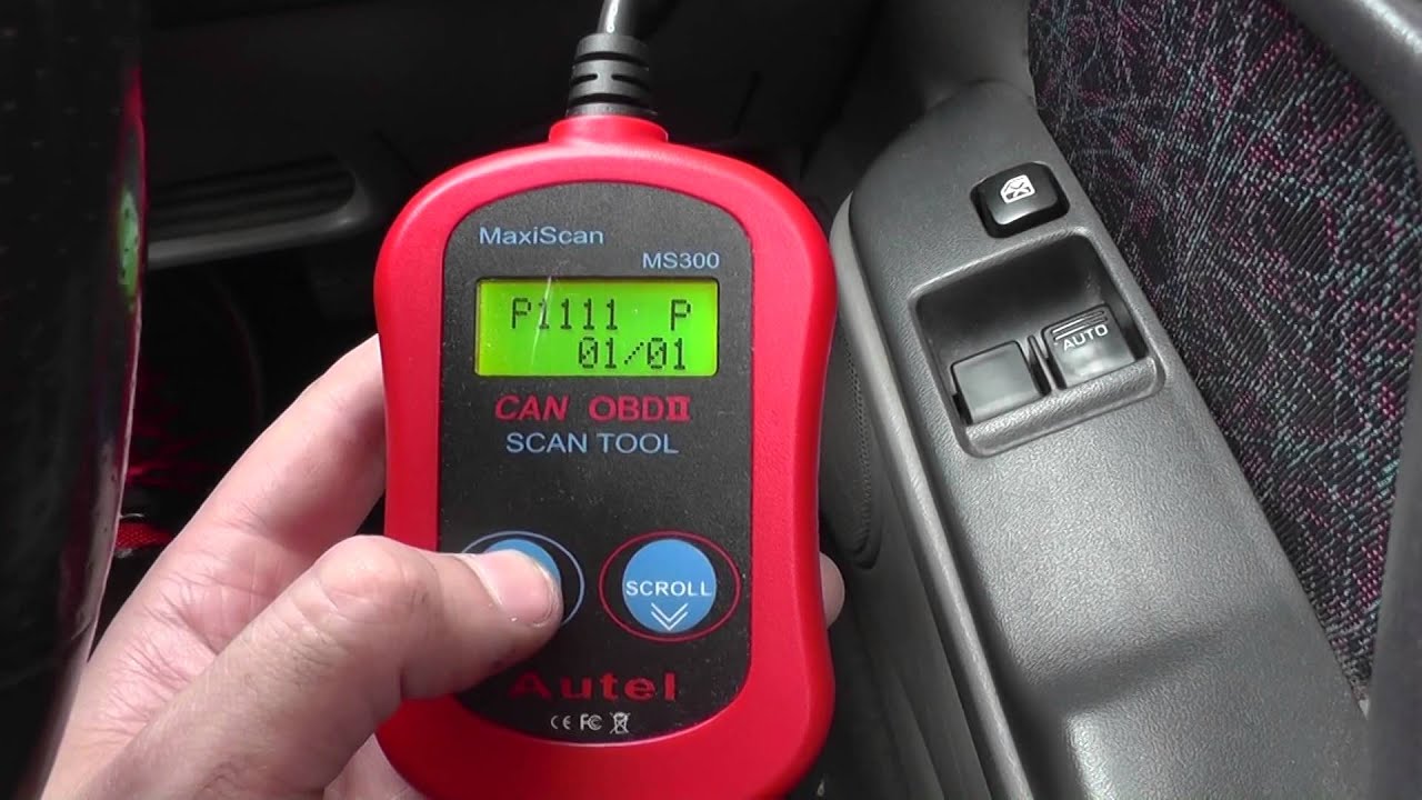 Диагностический код неисправности электромагнитного клапана управления Nissan P1111 (очистить)