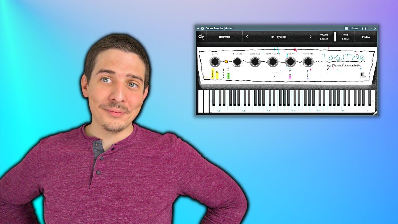 Decent Sampler — скачайте более 1000 ИНСТРУМЕНТОВ БЕСПЛАТНО (как использовать и установить Decent...