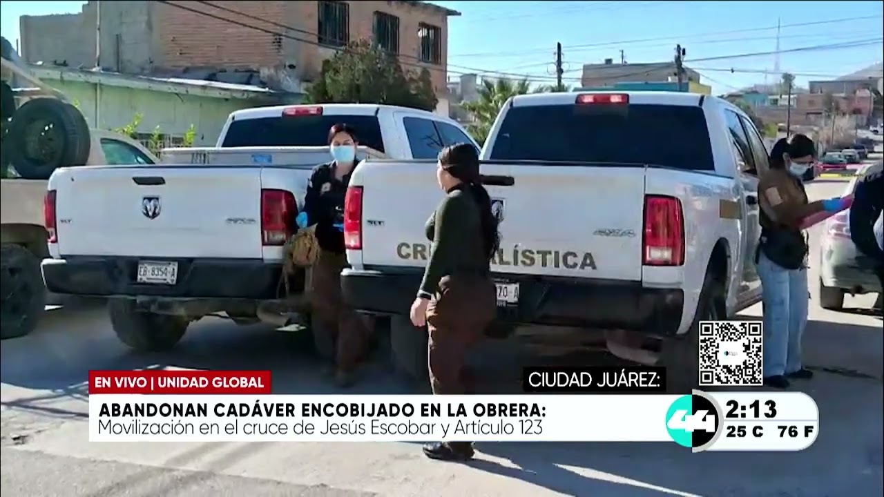 Abandonan cadáver encobijado en la Obrera