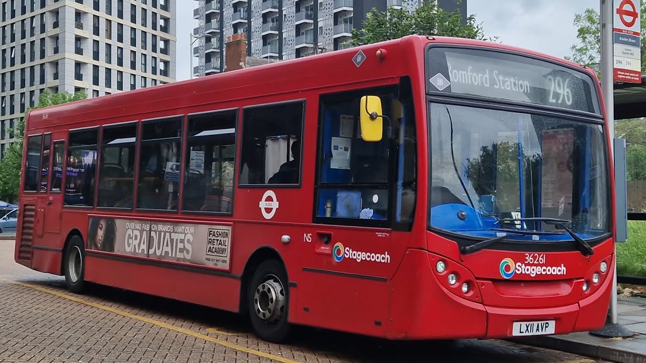 *Limp* | Stagecoach London 36261 LX11AVP Bus Route 296 | ADL Enviro 200 Voith Euro 5