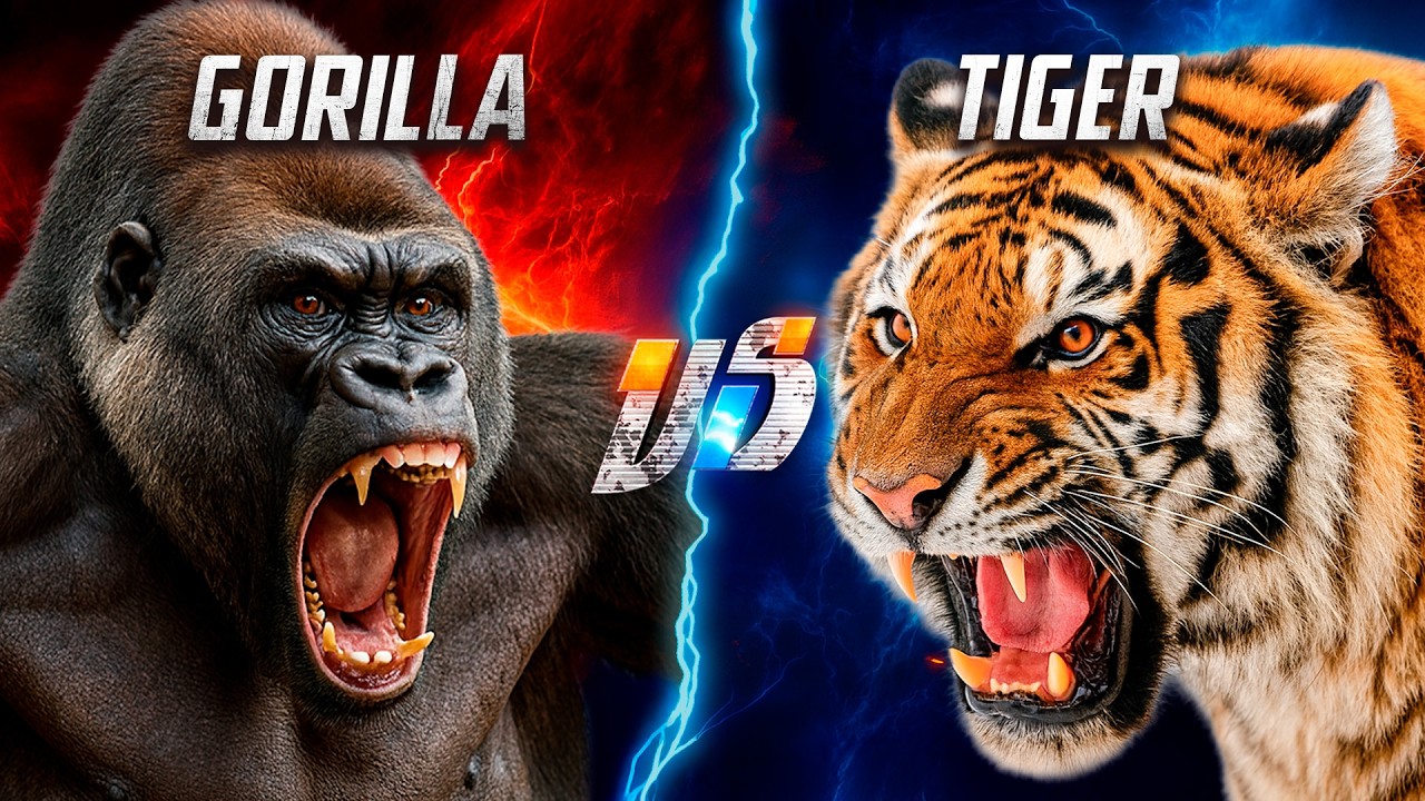 Tiger VS Gorilla