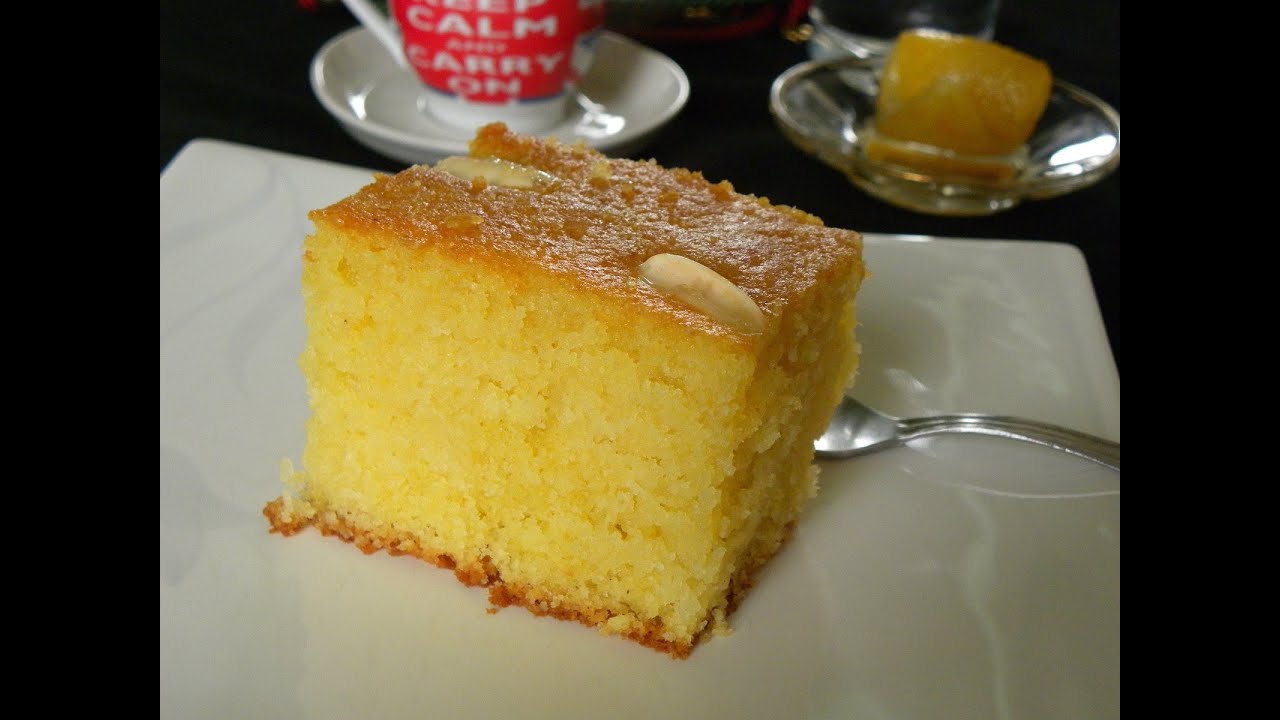 Revani Greek Semolina Cake