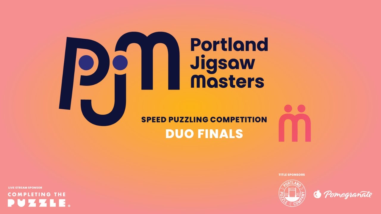 Portland Jigsaw Masters Duo Finals Speed Puzzling