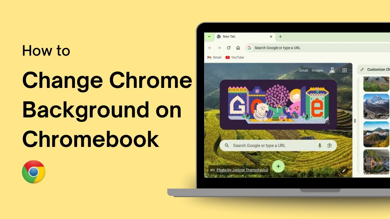 How to Change Google Chrome Background on Chromebook