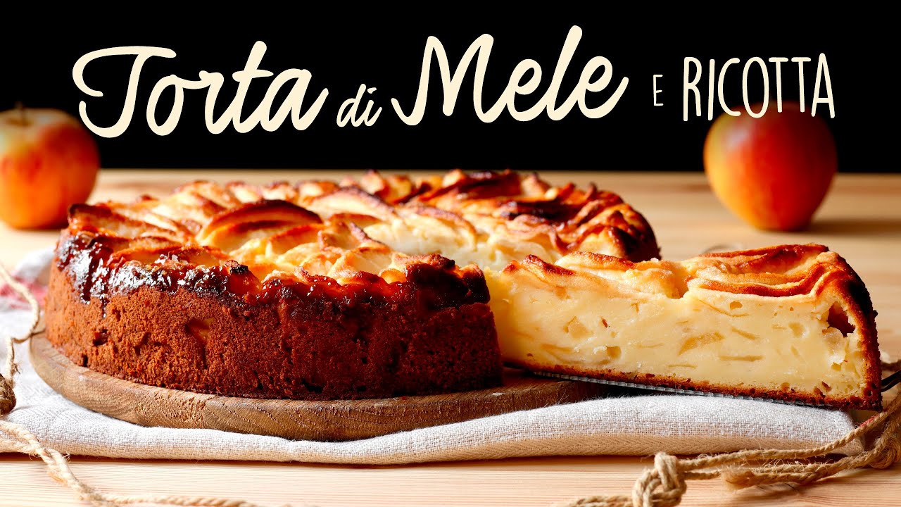 TORTA DI MELE E RICOTTA Ricetta Facile - Buon'Idea