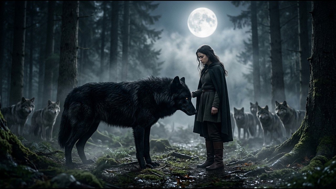 The Black Wolf Refused to Hunt With the Pack — Until the Night He Chose Her