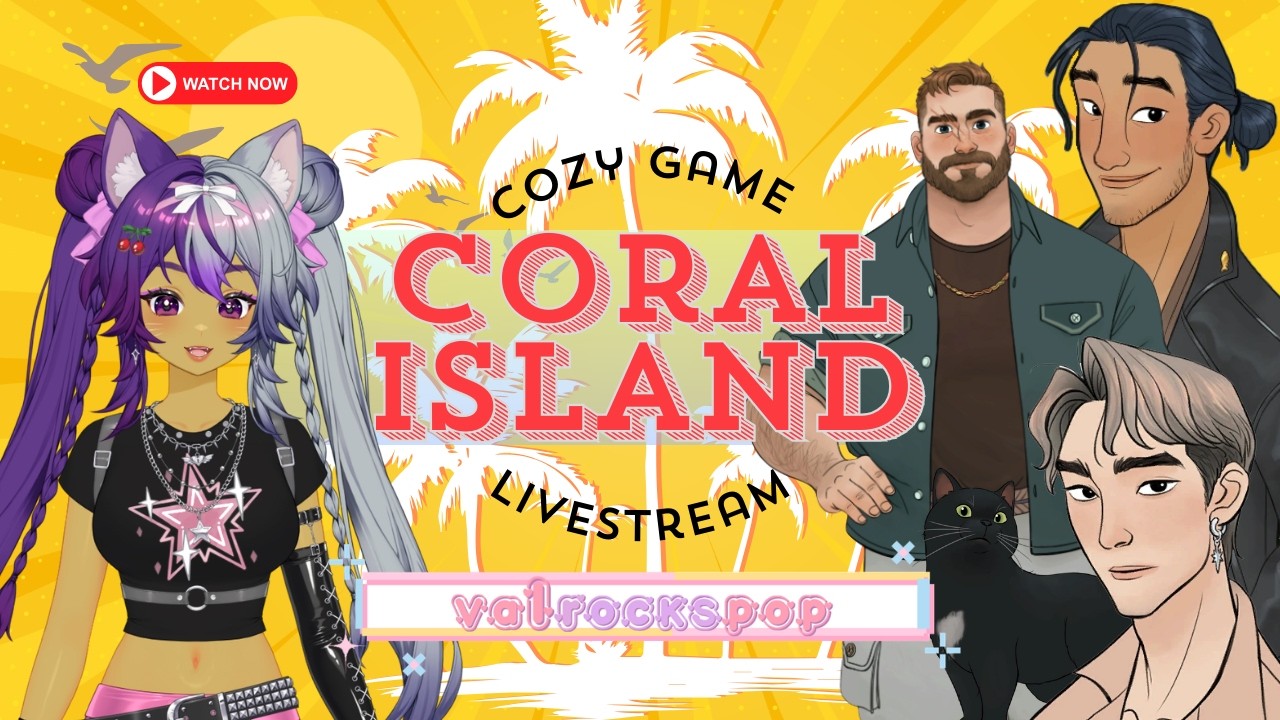 [Coral Island - vertical] ✨ Let's go fishing! ...for a mer hubby LUL✨ #shorts #coralisland