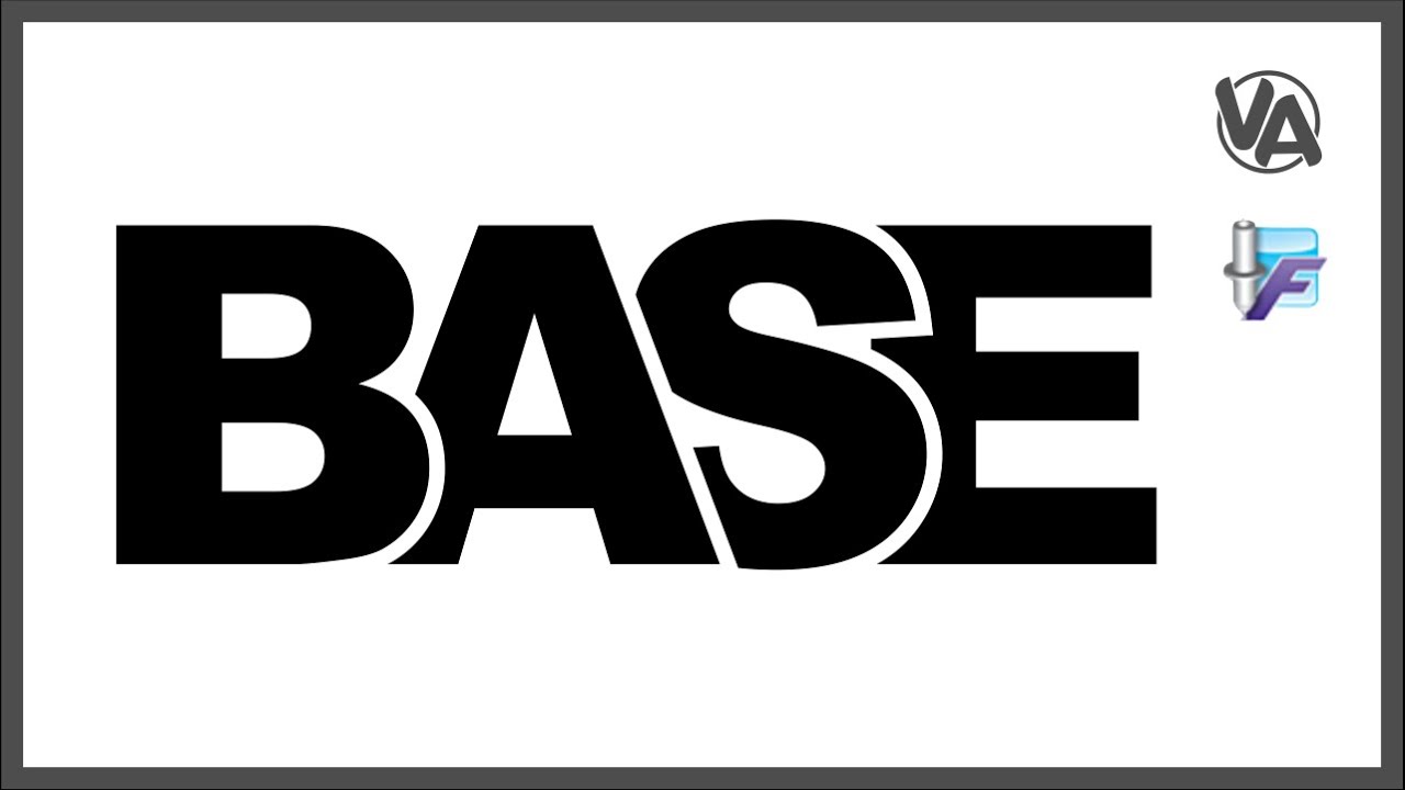 FlexiSign: Base Text Overlap Cut Out Design