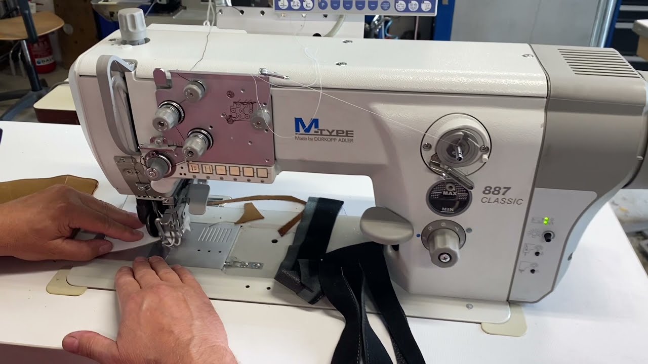 [Sewing Machines] Durkopp Adler 887 classic side knife rotation wheeles feed - Foggiato
