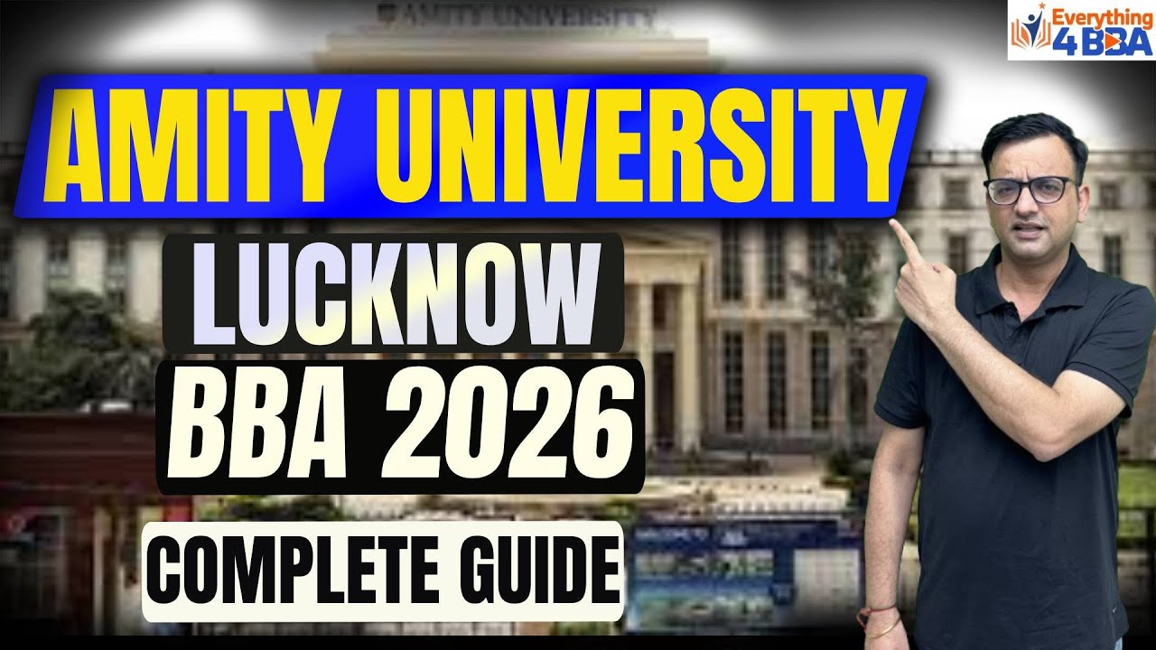 BBA at Amity Lucknow | Placements Reality Check 💔