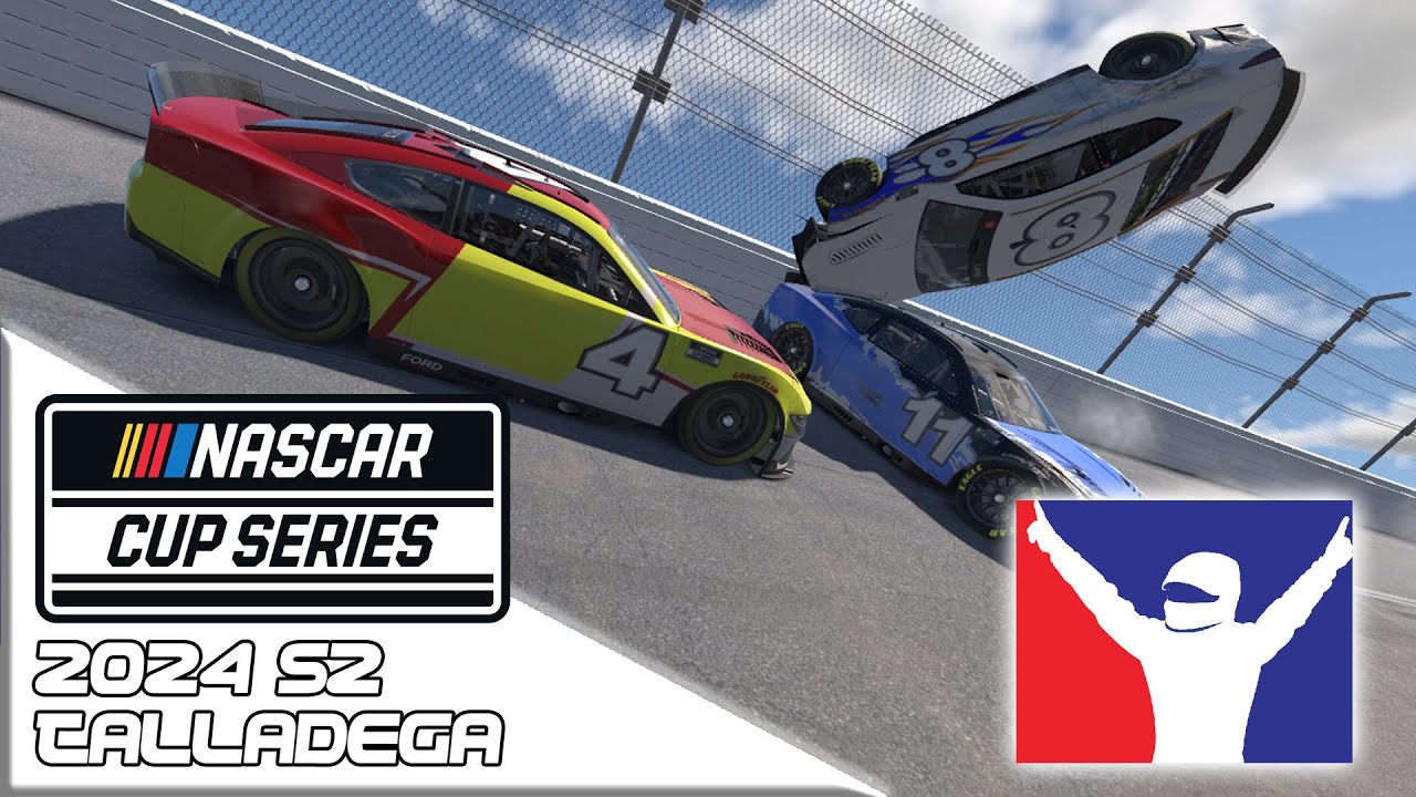 PLAYING TOO SAFE - iRacing - Cup @ Talladega (2024 S2 R6)