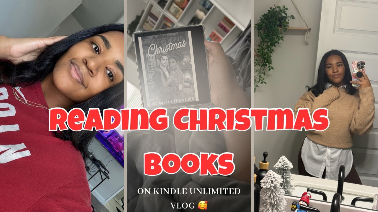День 14 Vlogmas | Читаю рождественские книги на Kindle Unlimited!