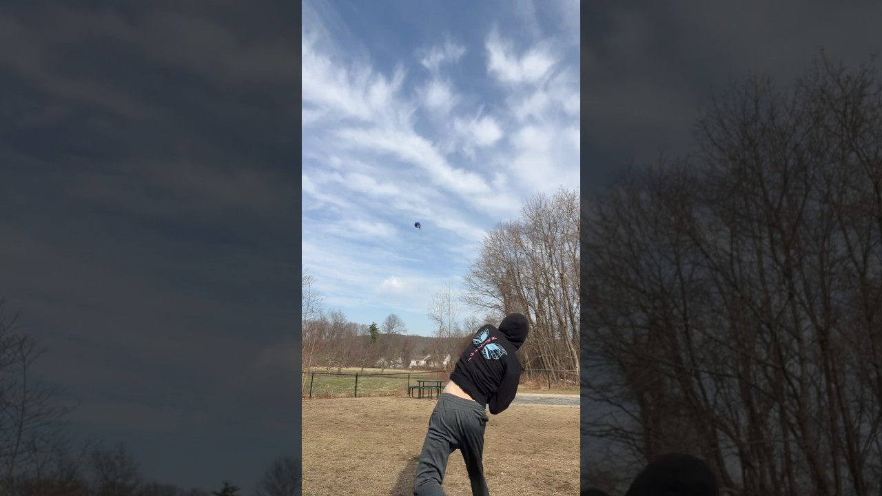 How Far Can I Throw A Nerf Vortex? #challenge #throw #nerf #vortex #nerfornothin #whatsnext