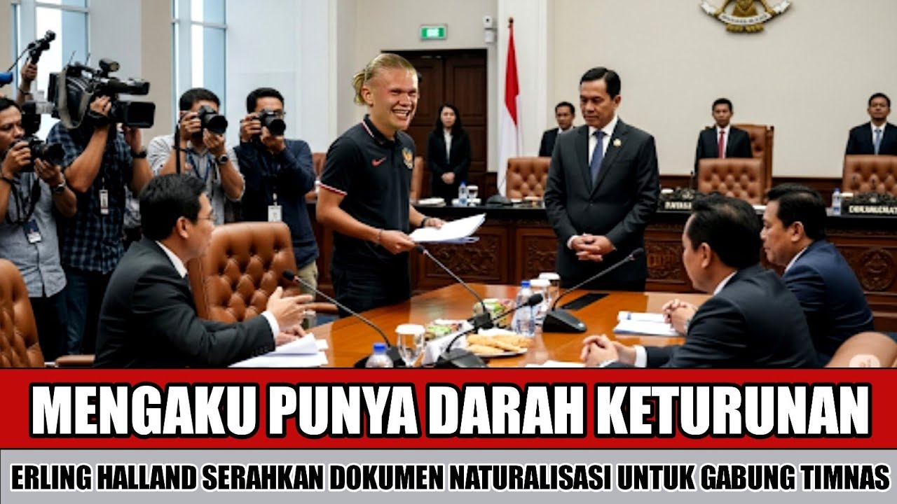 BIKIN ASIA KAGET~ERLING HALLAND SERAHKAN BUKTI PUNYA DARAH KETURUNAN KODE AKAN PROSES NATURALISASI