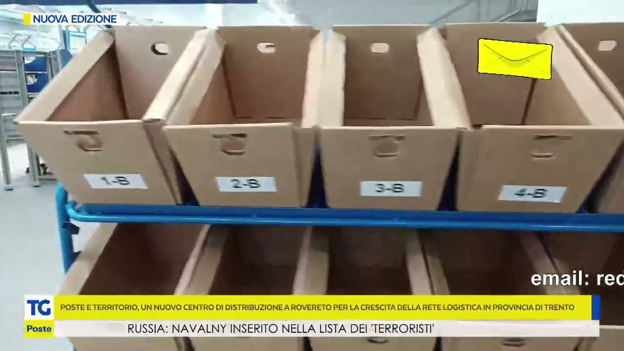 Poste, nuovo centro di distribuzione a Rovereto