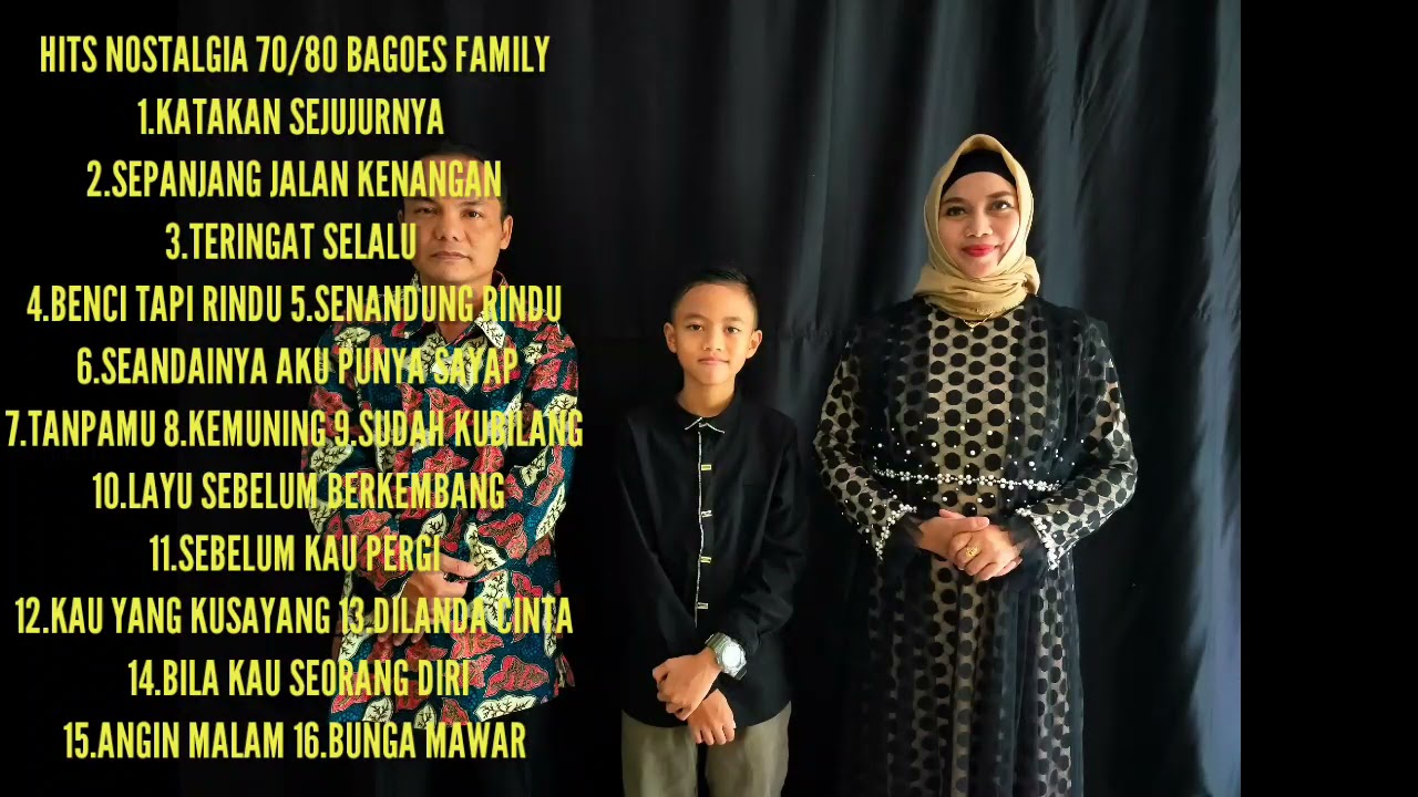 HITS NOSTALGIA 70/80 BAGOES FAMILY COVER