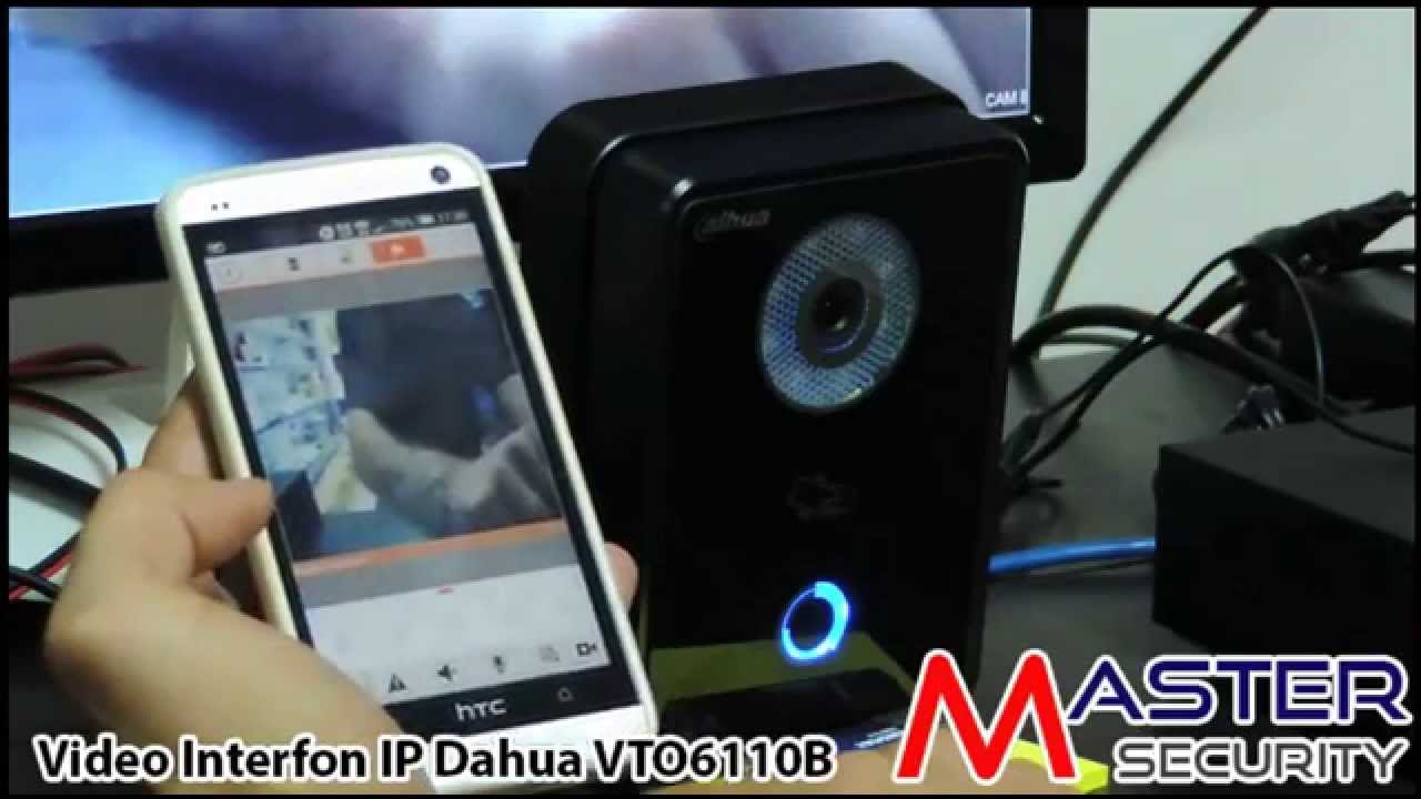 Videointerfon IP Dahua. Apel direct pe smartphone.