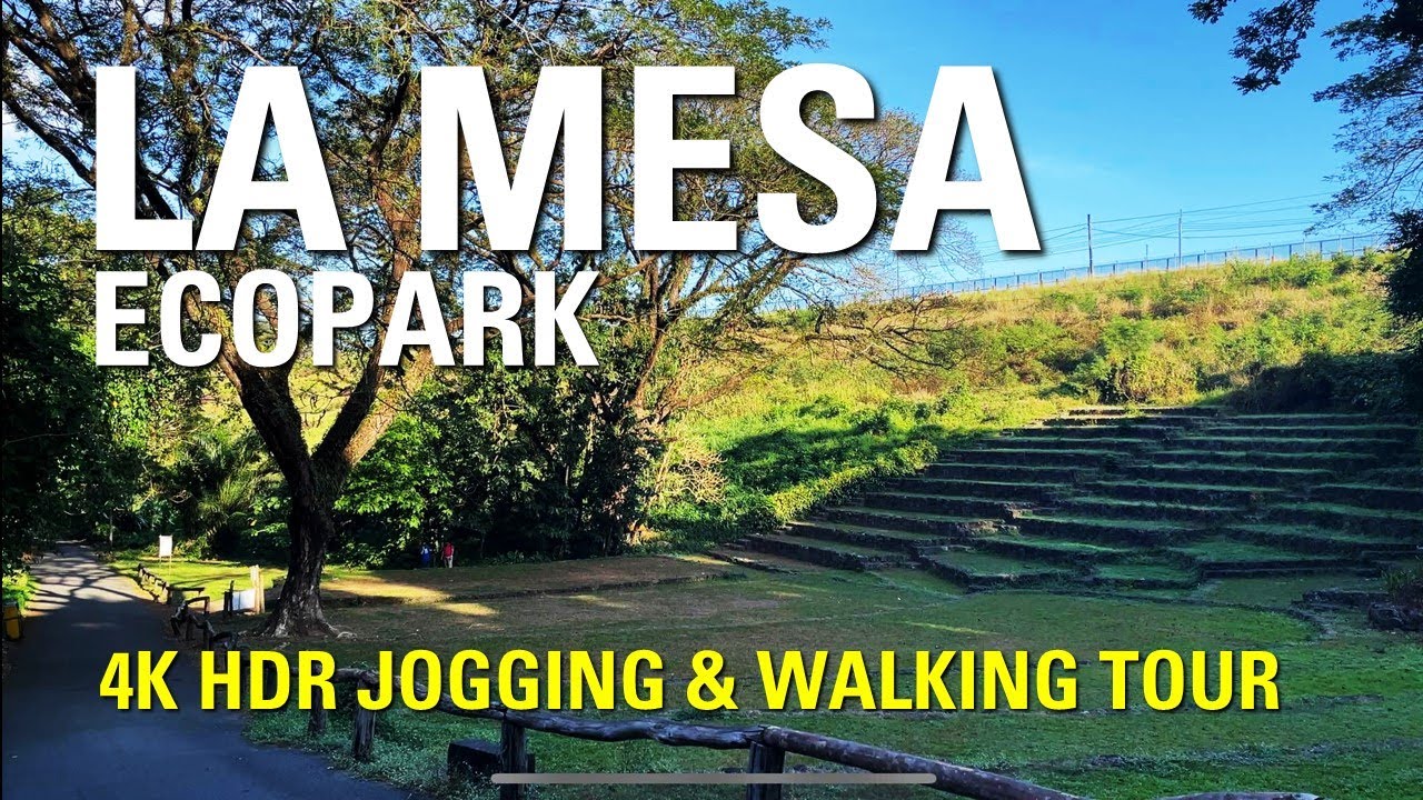LA MESA WATERSHED AND ECOPARK Full Virtual Nature Walk Tour | Quezon City, Philippines [4K HDR]  🇵🇭