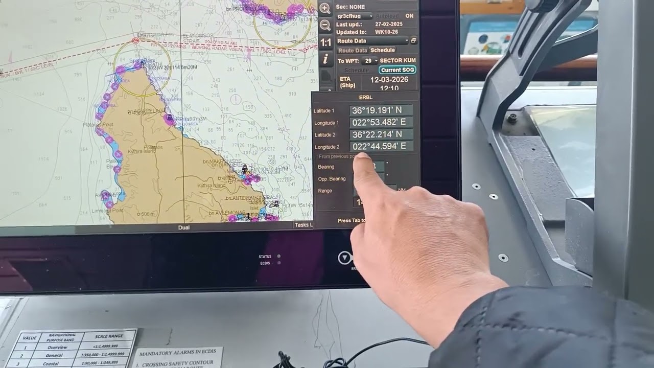 How to plot DR position in TRANSAS ECDIS#transas#dr#ecdis