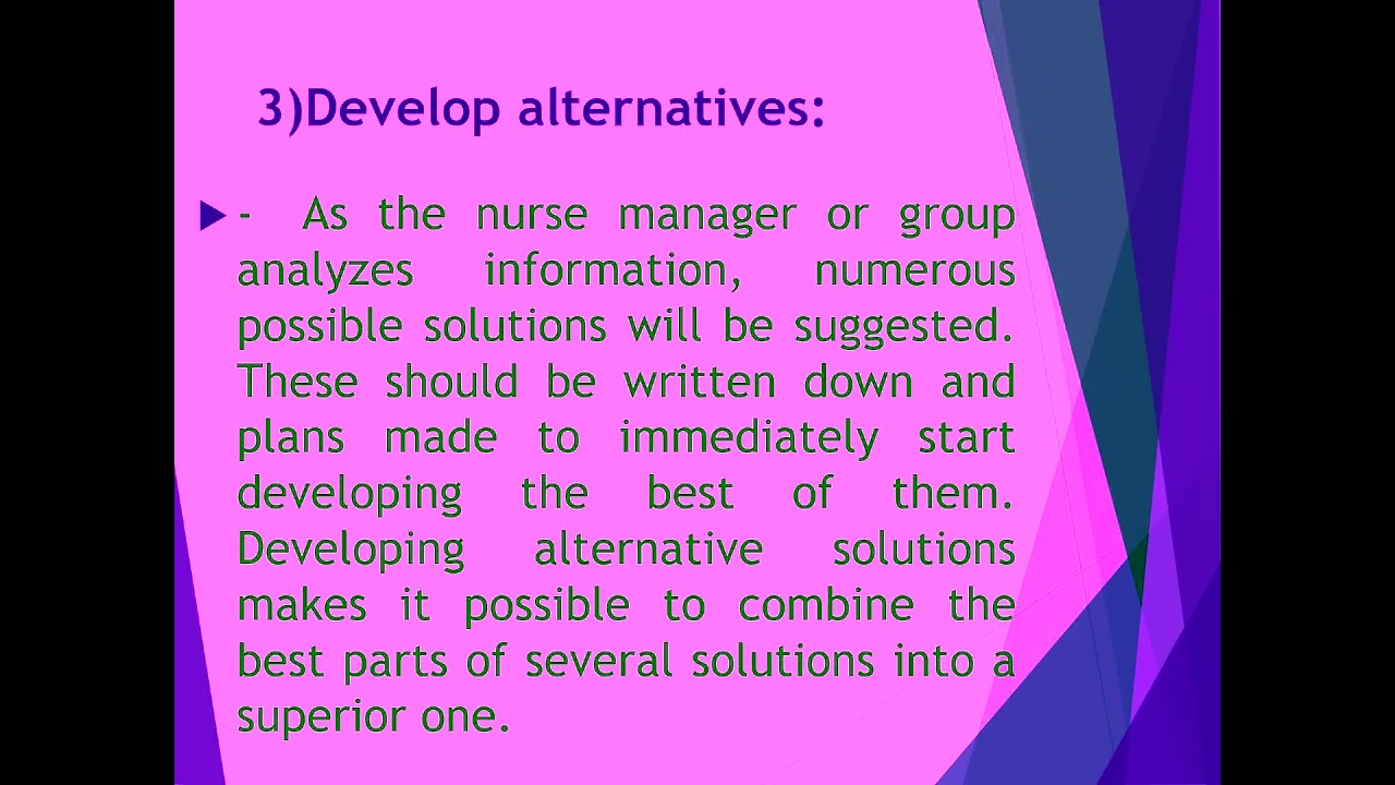 PROBLEM SOLVING AND DECISION MAKING