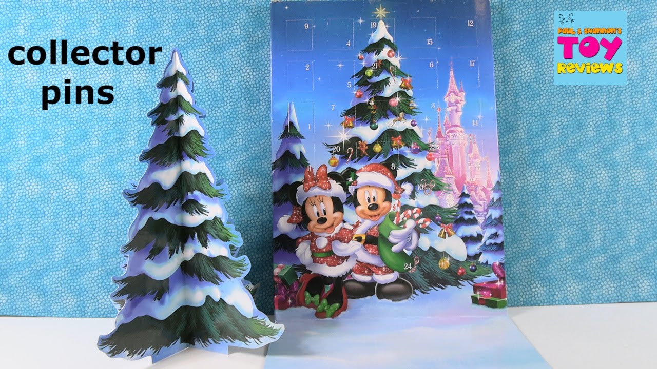 Обзор распаковки коллекционного адвент-календаря Disney Paris | PSToyReviews