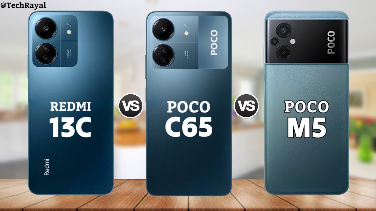Redmi 13C vs Poco C65 vs Poco M5 || Price | Full Comparison