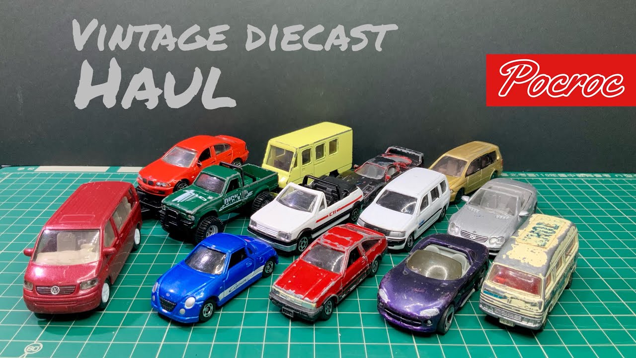 1/64 vintage diecast haul, Tomica siku, majorette!