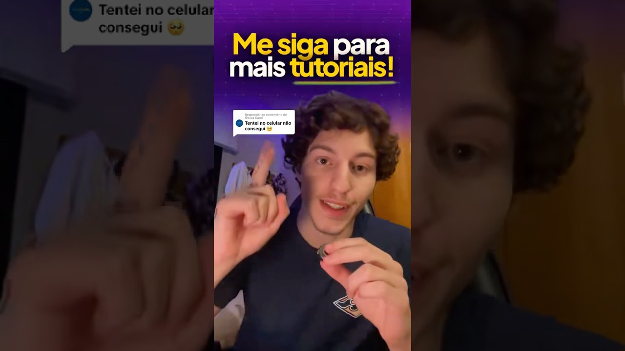 Como criar esse efeito no celular! #capcut #dicasdeedicao #comoeditar #edi&ccedil;&atilde;odev&iacute;deo
