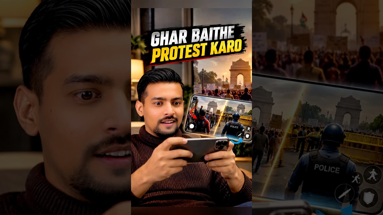 Gen Z Ne Protest Ko Video Game Bana Diya 😳 Jantar Mantar Chalo Explained