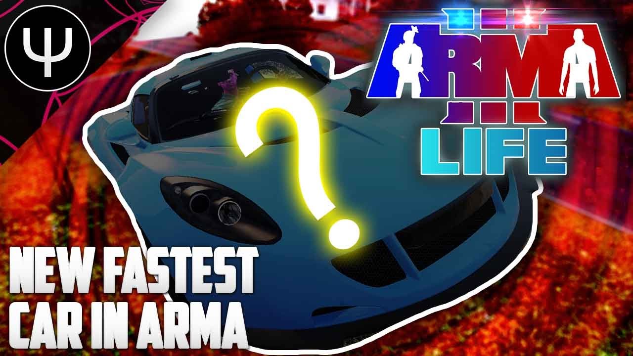 ARMA 3: Life Mod — New Fastest Car in ARMA!