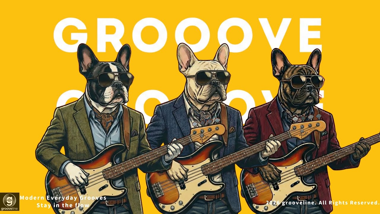 【Playlist】GROOVE POP遊び心を忘れない♪心踊る大人グルーブlaid-back | Study & Work × Chill JAZZ hop GROOVY DOGS City Pop
