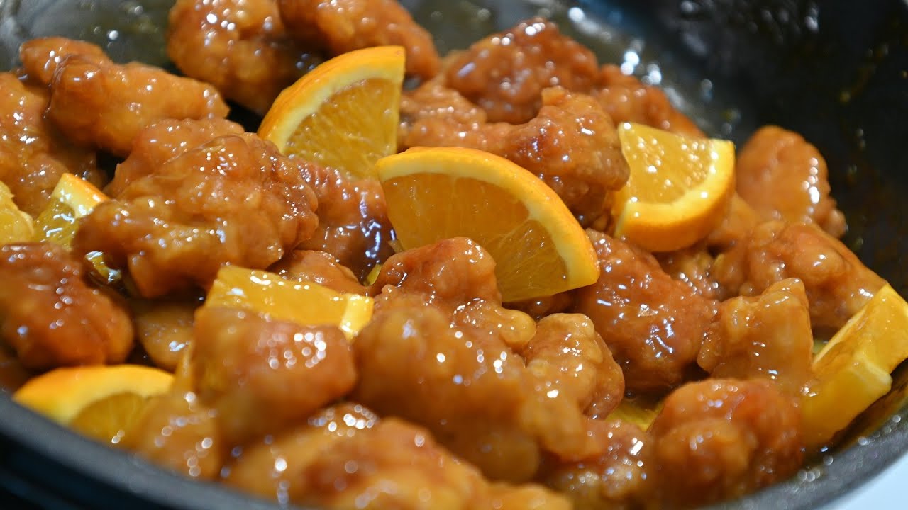 I'd say my Orange Chicken beats takeout 😋 #cookingathome