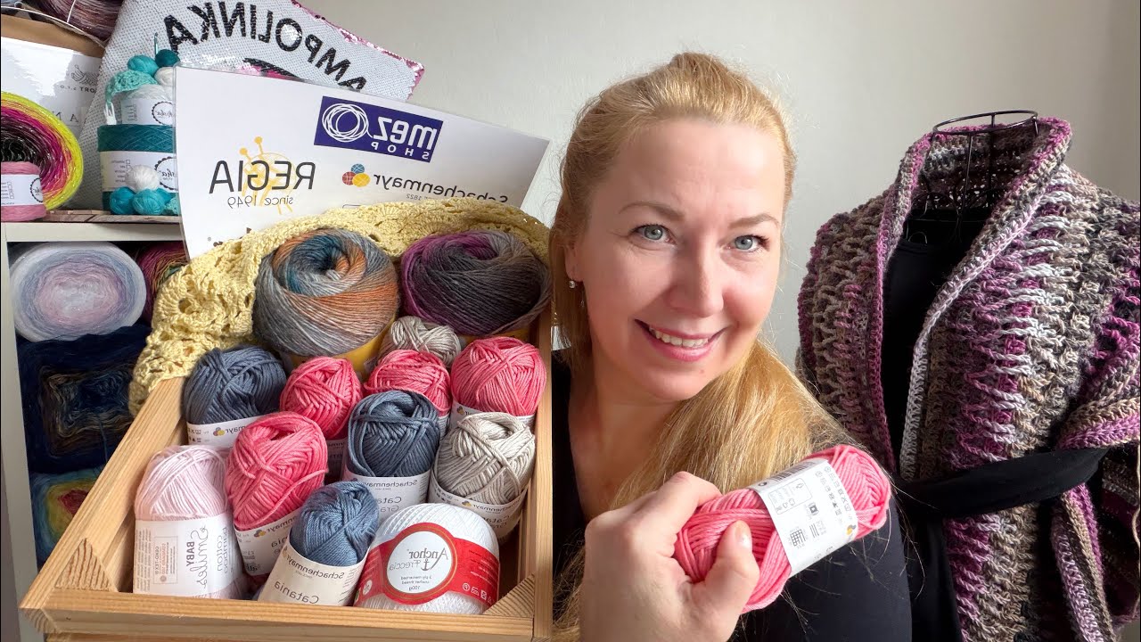 ŽIVĚ! 1. ČÁST POVÍDÁNÍ U KLUBÍČKA #126 Schachenmayr MezShop a Zašovská kytička I. ČÁST
