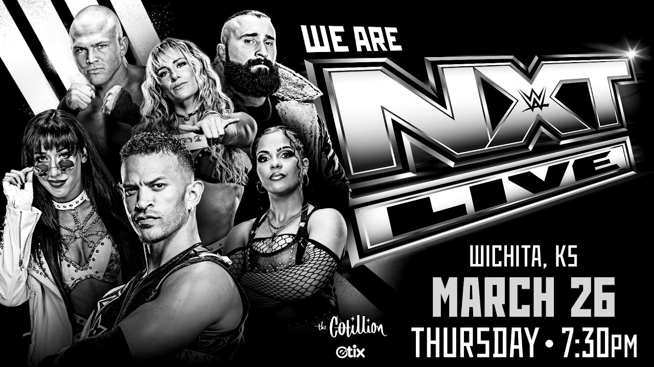 WWE Presents: NXT Live! · Thursday, March 26 2026 · The Cotillion