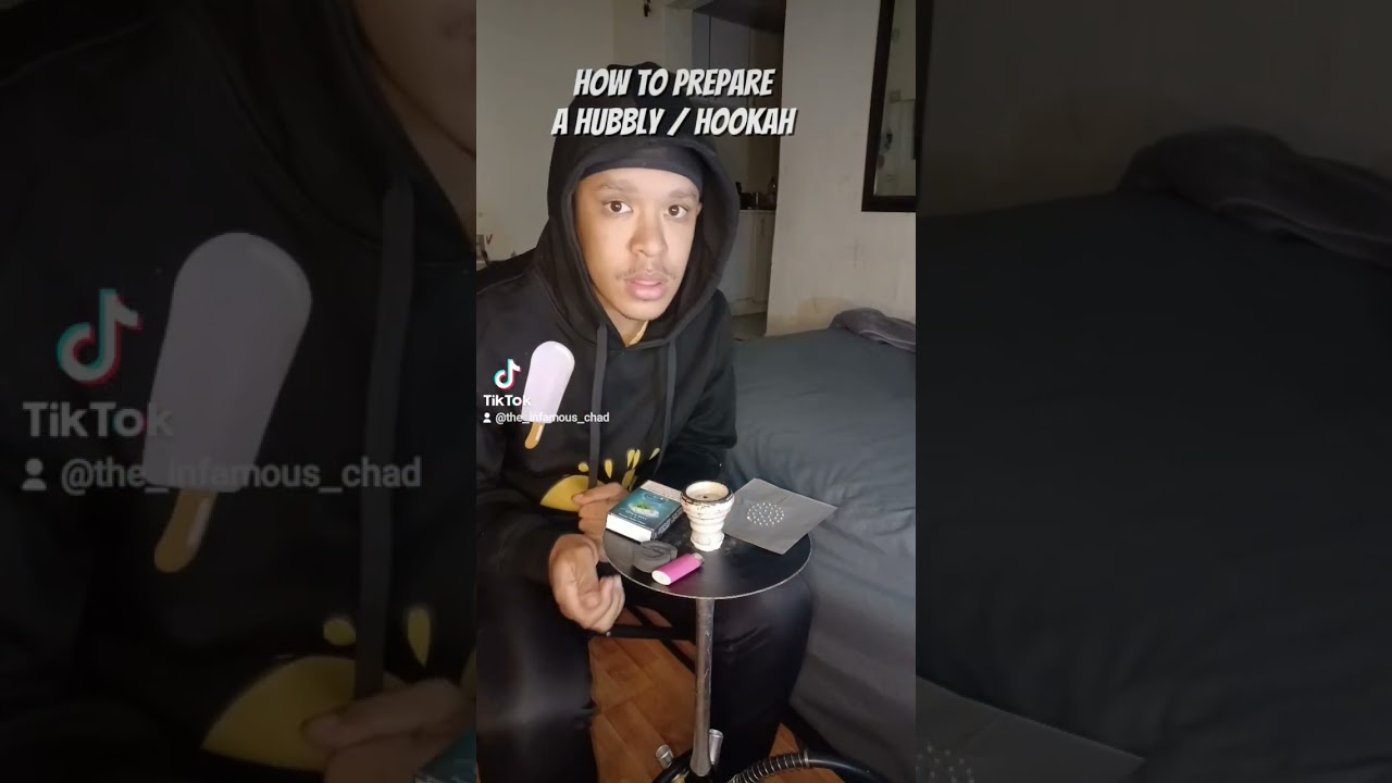 How to prepare a hubbly / hookah join my tiktok for the full video