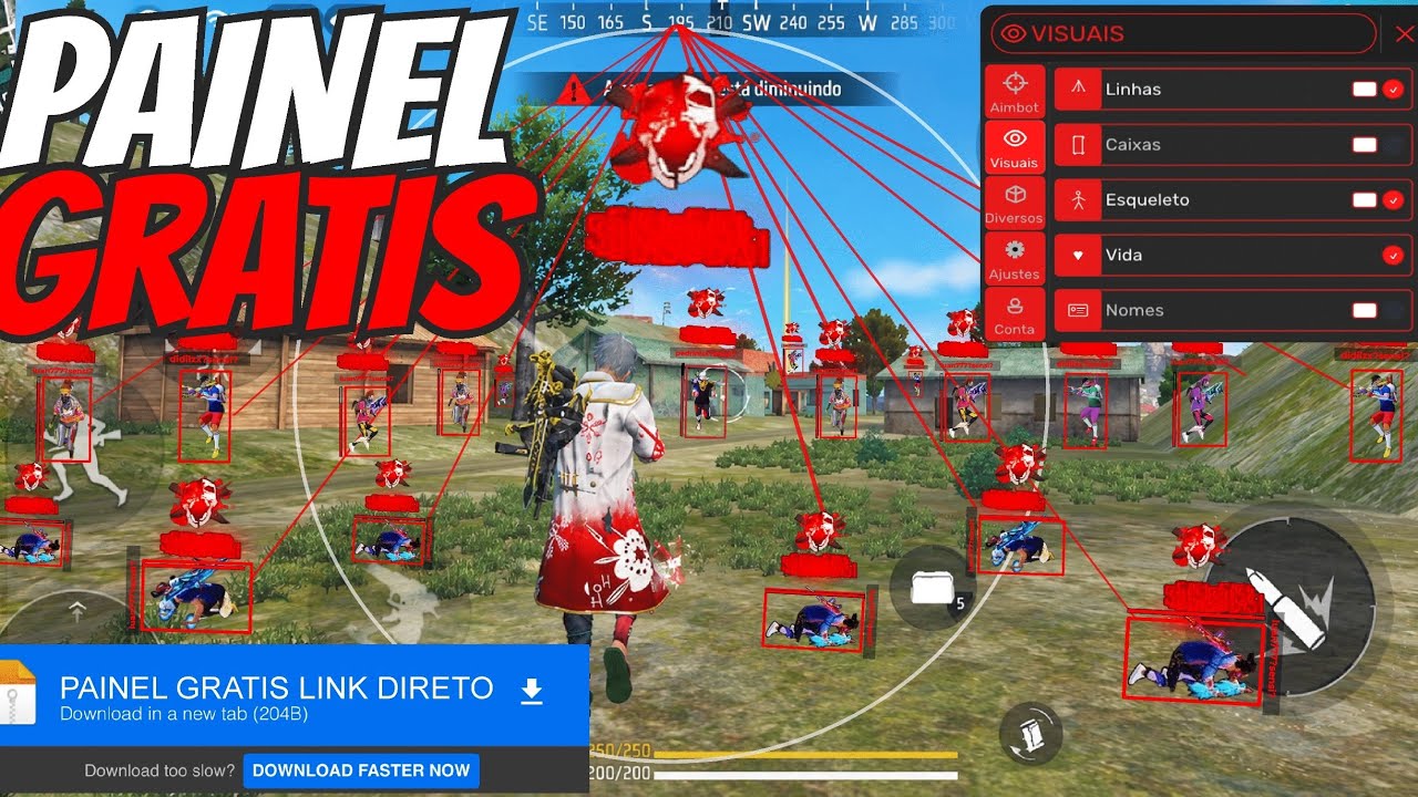 FREE CHEAT PANEL AIMBOT 2026✅☠️ANDROID IOS!UPDATED WI-FI PROXY CHEAT💀FFH4X DIRECT MEDIAFIRE LINK