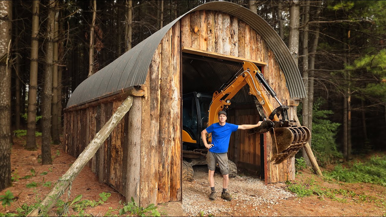 Drive Shed Build (Start to Finish): Waterproofed with Liquid Rubber on a Dime!