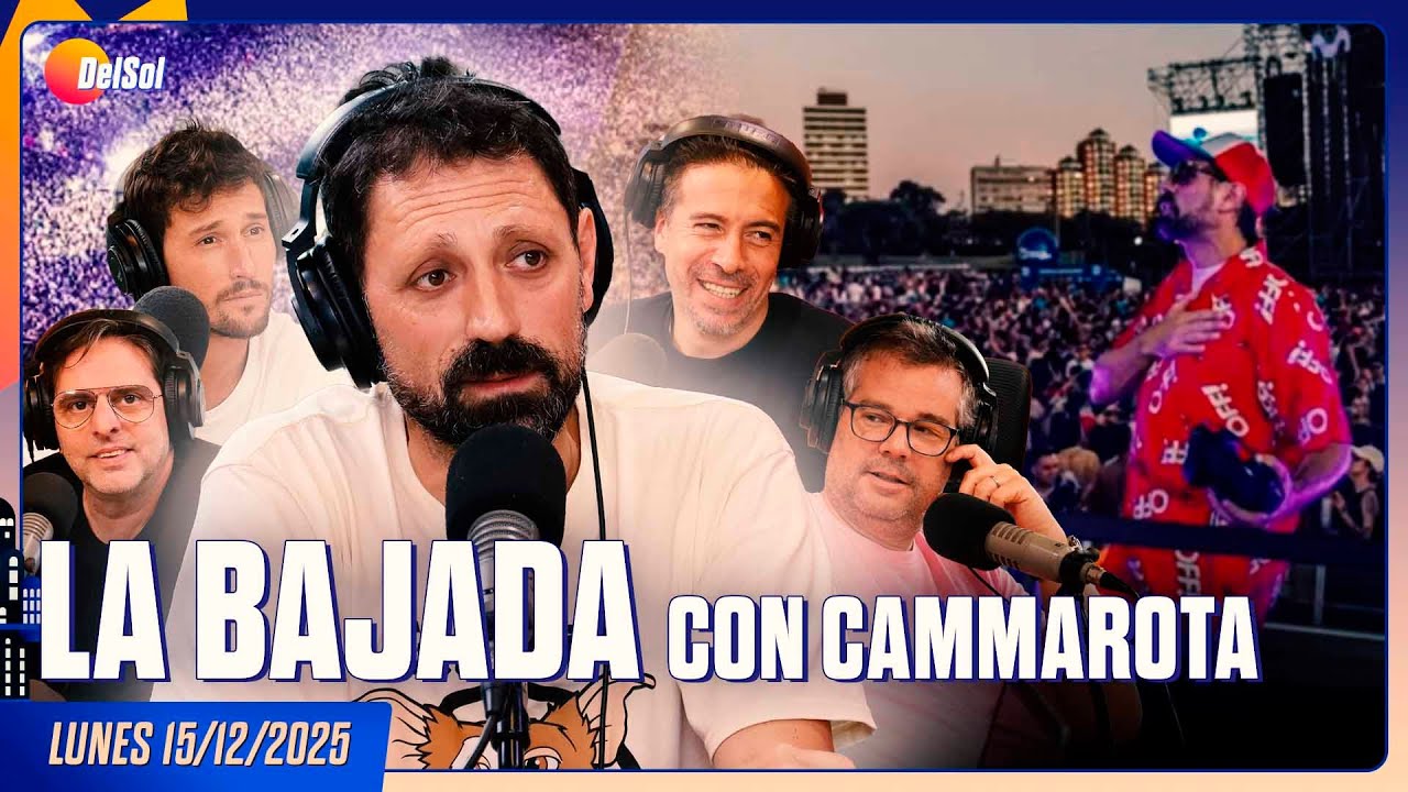 #LaMesa | LA BAJADA CON CAMMAROTA | 15/12/2025