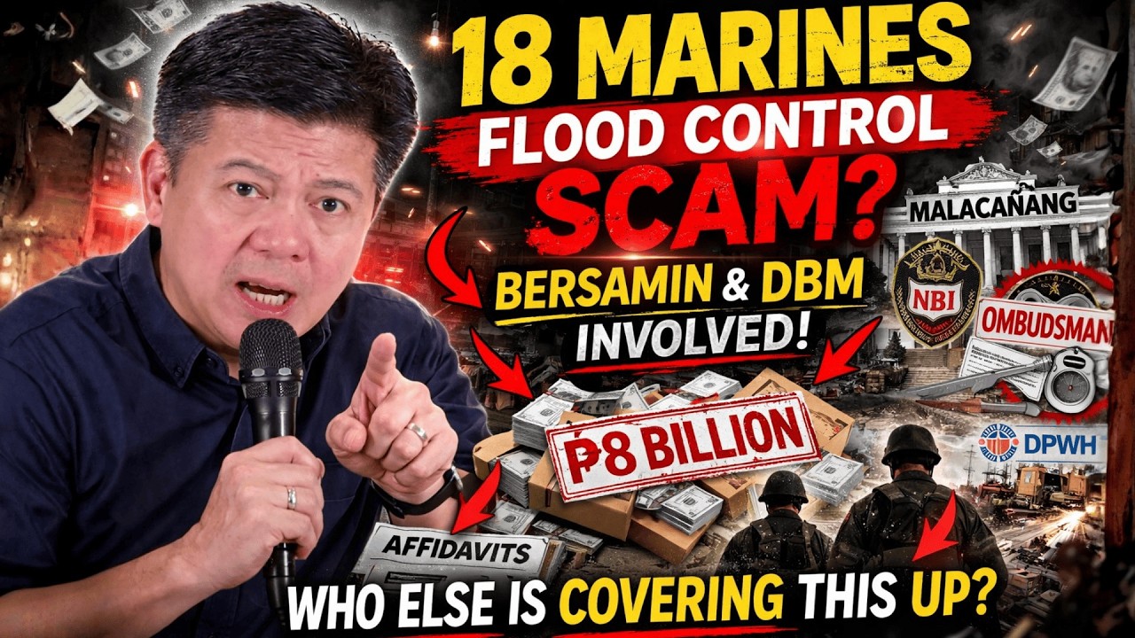 Flood Control Scam: Mike Defensor on 18 Marines, Bersamin, Romualdez, Trillanes
