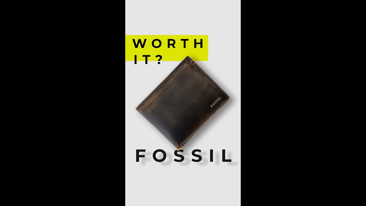 Кожа FOSSIL, стоит ли оно того? Препарирование кожи в два сложения