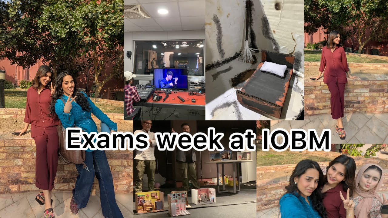 Exams week ft IOBM #dailyvlog #food #minivlog #iobm #vlog #university 